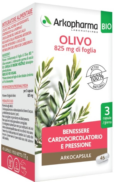 ARKO CAPSULE OLIVO BIO 45 CAPSULE - Farmacia Rossi2 - Farmacia Rossi 