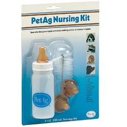 NURSING KIT BIBERON DA 120ML PER ANIMALI + TETTARELLE DI VARIE MISURE + SCOVOLINO PER PULIZIA - Farmacia Rossi2 - Farmacia Rossi 
