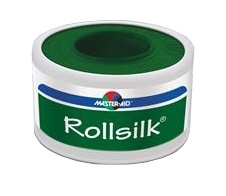 CEROTTO IN ROCCHETTO MASTER-AID ROLLSILK SETA 5X5 - Farmacia Rossi2 - Farmacia Rossi 