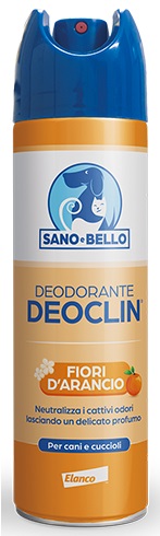 SANO E BELLO DEODORANTE DEOCLIN FIORI D'ARANCIO 250 ML - Farmacia Rossi2 - Farmacia Rossi 