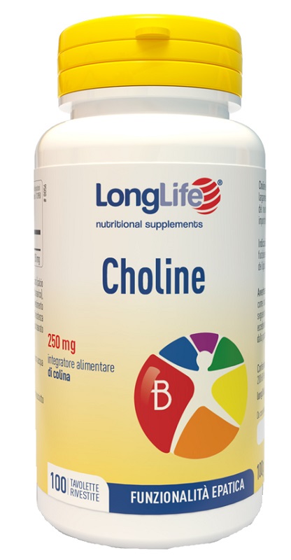 LONGLIFE CHOLINE 100 TAVOLETTE - Farmacia Rossi2 - Farmacia Rossi 
