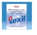 PRONTEX GARZA COMPRESSA OCULARE NON ADESIVA COTONE 10 PEZZI - Farmacia Rossi2 - Farmacia Rossi 