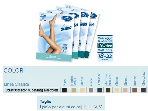 SAUBER COLLANT 140 DENARI MAGLIA MICRORETE NERO 1 LINEA CLASSICA - Farmacia Rossi2 - Farmacia Rossi 