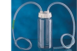 SET DI RICAMBIO PER MINIASPIRATORE TRACHEOTOMIZZATI COMPLETO DI VASO DA 300CC, TAPPO PER VASO, 2 TUBI IN GOMMA DI SILICONE, CANNULA PER MUCO-ASPIRAZIONE. ACCESSORI STERILIZZABILI - Farmacia Rossi2 - Farmacia Rossi 