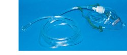 MASCHERA PER OSSIGENOTERAPIA MEDIA CONCENTRAZIONE CON 2 TUBI PROLUNGA 2 METRI - Farmacia Rossi2 - Farmacia Rossi 
