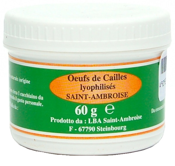 UOVA COTURNIX LIOFILIZZATO 60 G - Farmacia Rossi2 - Farmacia Rossi 