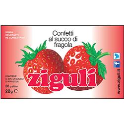 ZIGULI FRAGOLA 36 PALLINE 22 G - Farmacia Rossi2 - Farmacia Rossi 