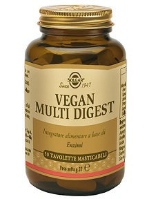 VEGAN MULTI DIGEST 50 TAVOLETTE MASTICABILI - Farmacia Rossi2 - Farmacia Rossi 