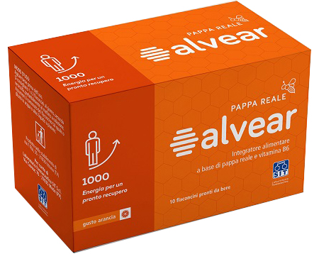 ALVEAR 1000 PAPPA REALE 10 FLACONCINI - Farmacia Rossi2 - Farmacia Rossi 