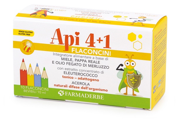 APIQUATTRO + 1 10 FLACONCINI DA 10 ML - Farmacia Rossi2 - Farmacia Rossi 