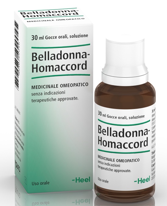 HEEL BELLADONNA HOMACCORD GOCCE 30 ML - Farmacia Rossi2 - Farmacia Rossi 