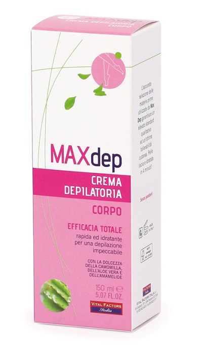 MAX DEP CREMA DEPILATORIA VISO CORPO 150 ML - Farmacia Rossi2 - Farmacia Rossi 