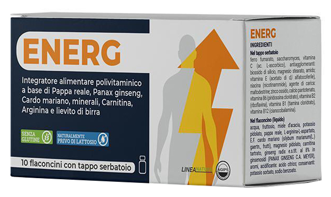 ENERG 10 FLACONCINI USO ORALE - Farmacia Rossi2 - Farmacia Rossi 