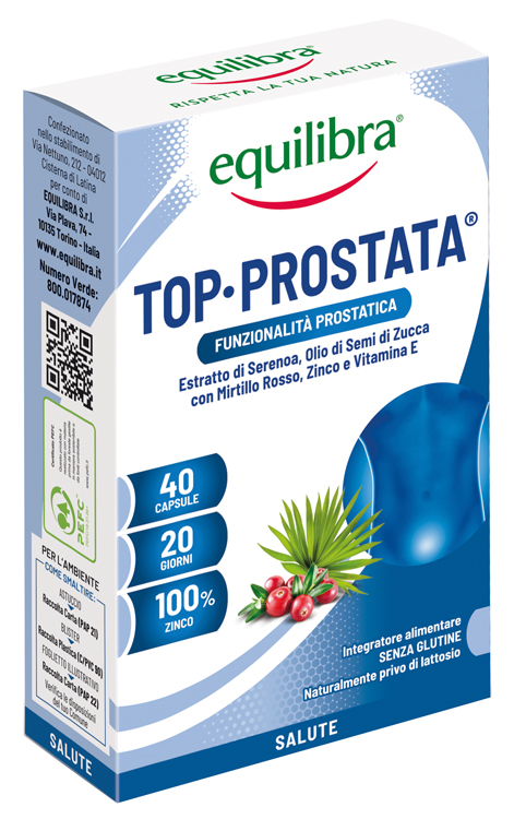 TOP PROSTATA 40 PERLE GELATINOSE - Farmacia Rossi2 - Farmacia Rossi 