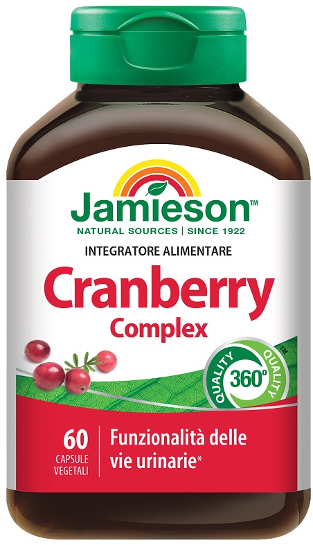 CRANBERRY COMPLEX JAMIESON 60 CAPSULE - Farmacia Rossi2 - Farmacia Rossi 