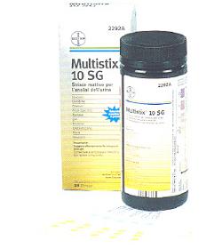 STRISCIA REATTIVA MULTITEST MULTISTIX 10SG 25 PEZZI - Farmacia Rossi2 - Farmacia Rossi 
