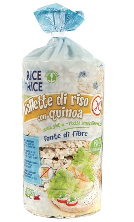 RICE&RICE GALLETTE DI RISO CON QUINOA 100 G SENZA LIEVITO - Farmacia Rossi2 - Farmacia Rossi 