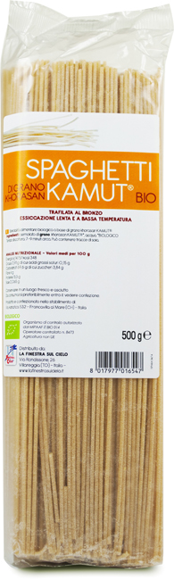 SPAGHETTI DI KAMUT BIO 500 G - Farmacia Rossi2 - Farmacia Rossi 