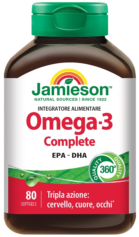 OMEGA 3 COMPLETE JAMIESON 80 PERLE - Farmacia Rossi2 - Farmacia Rossi 