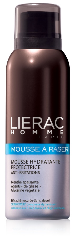 LIERAC HOMME MOUSSE RASATURA 150 ML - Farmacia Rossi2 - Farmacia Rossi 