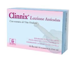 CLINNIX LOZIONE ANTICADUTA 18 FIALE 10 ML - Farmacia Rossi2 - Farmacia Rossi 