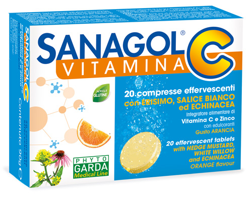 SANAGOL C 20 COMPRESSE EFFERVESCENTI - Farmacia Rossi2 - Farmacia Rossi 