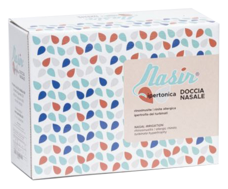 NASIR LAVAGGIO NASALE SOLUZIONE IPERTONICA KIT COMPOSTO DA 3 SACCHE 250 ML + 3 BLISTER - Farmacia Rossi2 - Farmacia Rossi 