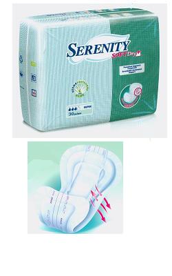 PANNOLONE PER INCONTINENZA A MUTANDINA SERENITY SOFTDRY+ ALOE MAXI MEDIUM 15 PEZZI - Farmacia Rossi2 - Farmacia Rossi 