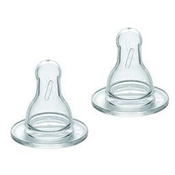 TETTARELLA SLOW FLUSSO LENTO IN SILICONE 2 PEZZI - Farmacia Rossi2 - Farmacia Rossi 
