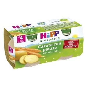 HIPP BIO HIPP BIO OMOGENEIZZATO CAROTE CON PATATE 2X80 G - Farmacia Rossi2 - Farmacia Rossi 