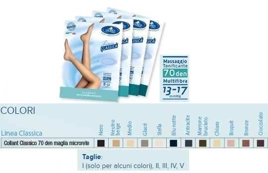 SAUBER COLLANT 70 DENARI MAGLIA MICRORETE BLU NOTTE 3 LINEA CLASSICA - Farmacia Rossi2 - Farmacia Rossi 