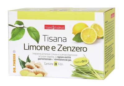 NATURPLUS TISANA LIMONE/ZENZERO 20 FILTRI - Farmacia Rossi2 - Farmacia Rossi 