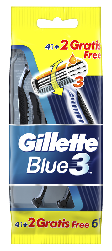 GILLETTE BLUE 3 USA&GETTAX4 - Farmacia Rossi2 - Farmacia Rossi 