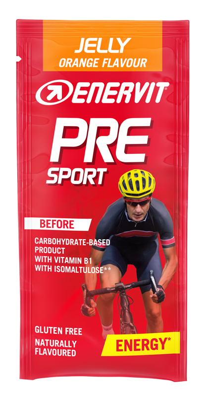ENERVIT PRESPORT GELATINA ARANCIA 1 PEZZO - Farmacia Rossi2 - Farmacia Rossi 