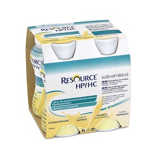 RESOURCE HP/HC VANIGLIA 4 BOTTIGLIE 200 ML - Farmacia Rossi2 - Farmacia Rossi 