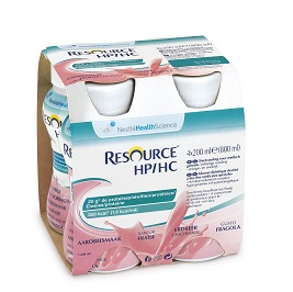 RESOURCE HP/HC FRAGOLA 4 BOTTIGLIE 200 ML - Farmacia Rossi2 - Farmacia Rossi 