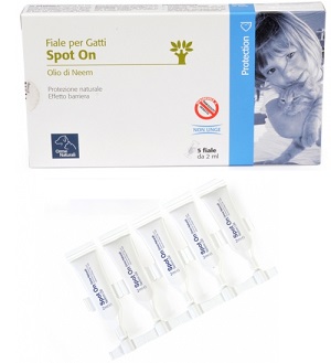 PROTECTION SPOTON GATTO 5 X 2 ML - Farmacia Rossi2 - Farmacia Rossi 