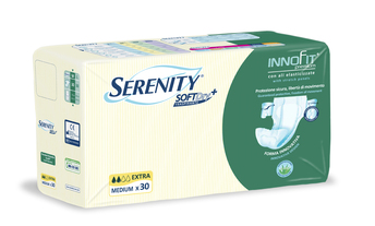 PANNOLONE PER INCONTINENZA SERENITY INNOFIT PREMIUM SOFTDRY+ EXTRA M 30 PEZZI - Farmacia Rossi2 - Farmacia Rossi 