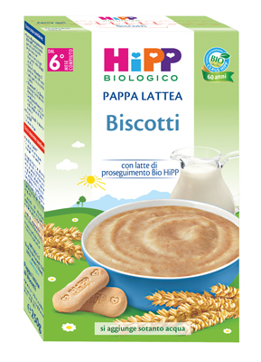 HIPP BIO PAPPA LATTEA BISCOTTI 250 G - Farmacia Rossi2 - Farmacia Rossi 