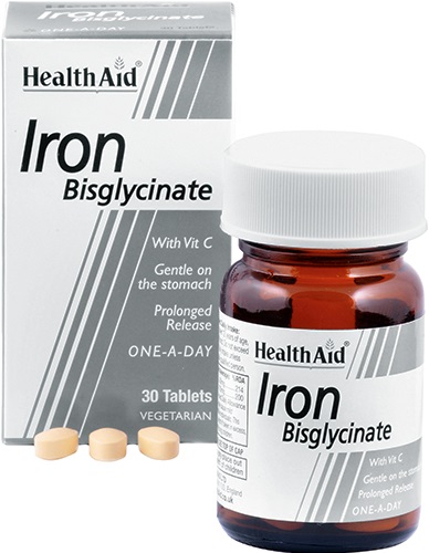FERRO BISGLICINATO IRON BYSGLICINATE 30 COMPRESSE - Farmacia Rossi2 - Farmacia Rossi 