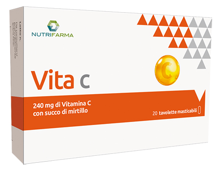 VITA C 20 TAVOLETTE MASTICABILI - Farmacia Rossi2 - Farmacia Rossi 