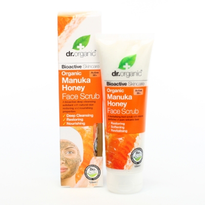 DR ORGANIC MANUKA HONEY FACE SCRUB 125 ML - Farmacia Rossi2 - Farmacia Rossi 