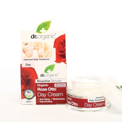 DR ORGANIC ROSE OTTO ROSA DAY CREAM CREMA VISO GIORNO 50 ML - Farmacia Rossi2 - Farmacia Rossi 