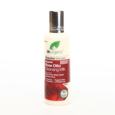 DR ORGANIC ROSE OTTO ROSA CLEANSING MILK LATTE DETERGENTE 150 ML - Farmacia Rossi2 - Farmacia Rossi 