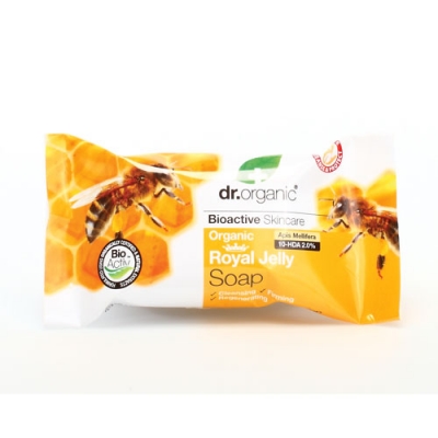 DR ORGANIC ROYAL JELLY PAPPA REALE SOAP SAPONETTA 100 G - Farmacia Rossi2 - Farmacia Rossi 