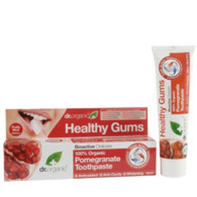 DR ORGANIC POMEGRANATE MELOGRANO TOOTHPASTE DENTIFRICIO 100 ML - Farmacia Rossi2 - Farmacia Rossi 