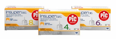 AGO PER PENNA DA INSULINA PIC INSUPEN GAUGE 32 4 MM 100 PEZZI - Farmacia Rossi2 - Farmacia Rossi 