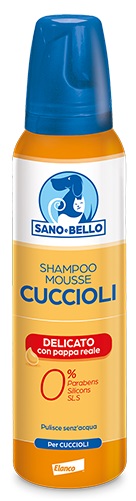 SANO E BELLO SHAMPOO MOUSSE CUCCIOLI PAPPA REALE NF 300 ML - Farmacia Rossi2 - Farmacia Rossi 
