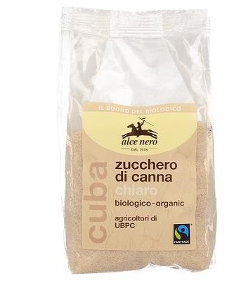 ZUCCHERO DI CANNA CHIARO BIO CUBA FAIRTRADE 500 G - Farmacia Rossi2 - Farmacia Rossi 