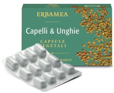 CAPELLI & UNGHIE 24 CAPSULE VEGETALI - Farmacia Rossi2 - Farmacia Rossi 